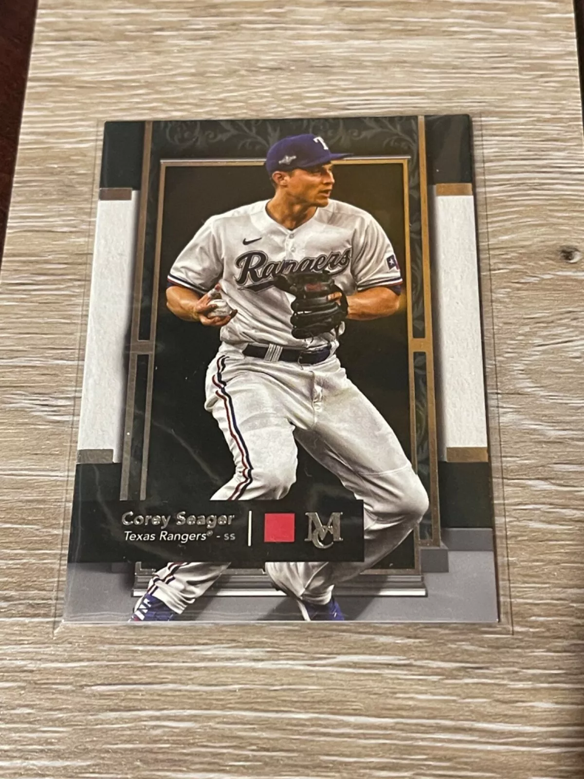 Corey Seager trading card