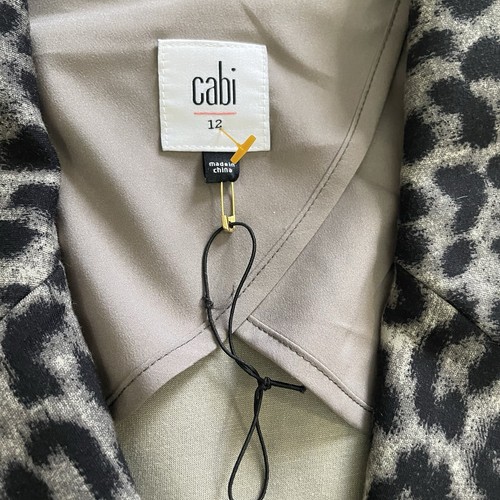 NEU CAbi Leopard Blazer Jacke Größe 12 - Bild 7 von 9