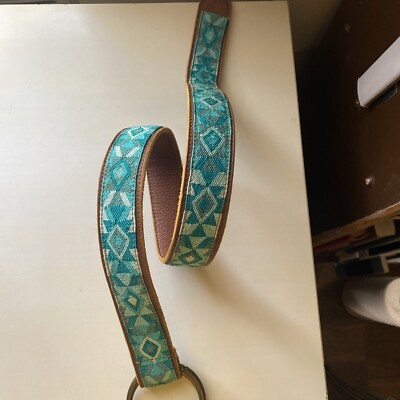 ARLOOM HANDMADE IN GUATEMALA BELT LEATHER WOVEN | eBay display picture 1