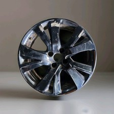 X1 GENUINE PEUGEOT 2008 17" BLACK  ALLOY WHEEL RIM 9678398277 