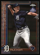 2025 Topps Pro Debut Chrome Carson Rucker #PDC-134 FCL Tigers