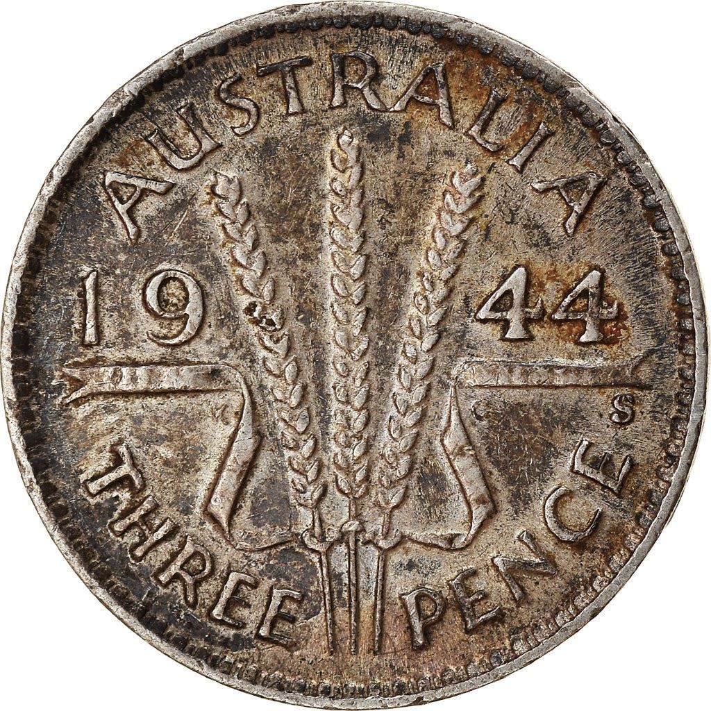 Australia | 3 Pence Coin | Wheat | KM:37 | 1938 - 1944 | eBay