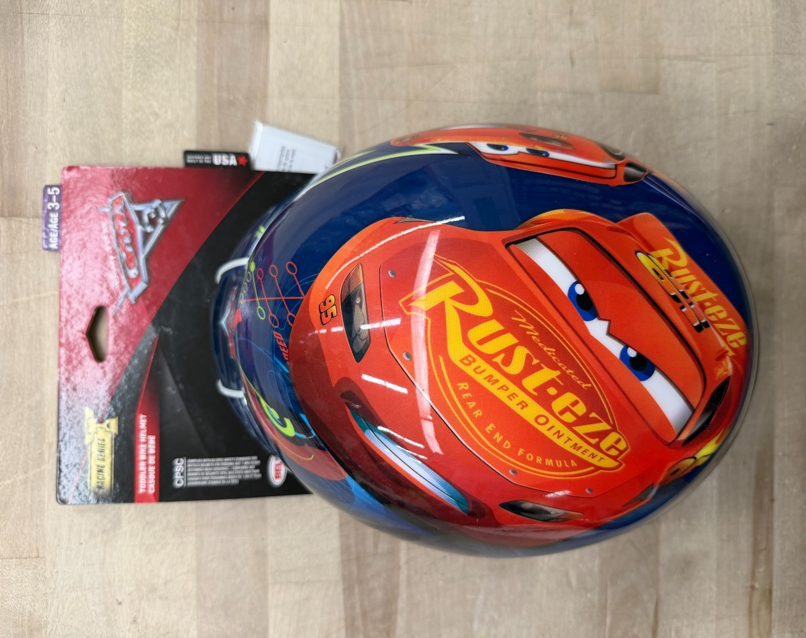 BELL ~ Disney - Pixar Cars 3 ~ Toddler Bike Helmet ~ Age: 3-