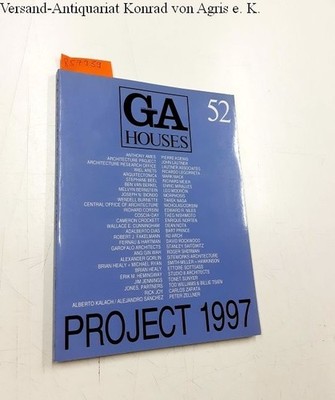 Global Architecture (GA) - Houses No. 52 Project 1997 Futagawa, Yukio (Publisher