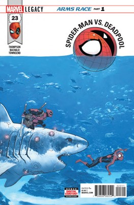 Spider-Man Deadpool (2016) #  23 (6.0-FN) Laser-Sharks 2018