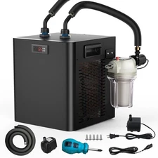 Water Chiller 1/3HP Pro Ice Bath Chiller Cold Plunge Cooler with Pump And Filter