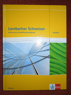Schulbuch: Lambacher Schweizer Mathematik Q Phase Analysis (Klett)