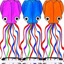 Kite, 3 Pack Kites for Kids Easy to Fly, Kites for Adults, Giant Octopus Kite...