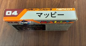 Namcot Mappy Famicom software with box NMP-4500