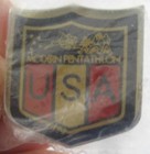 USA Olympic Modern Pentathlon Shield Style Lapel Hat Pin New in Plastic — photo 1