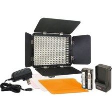 LED-330 Photo and Video Light Kit - On Panel LED Light - Adjustable and Dimma...