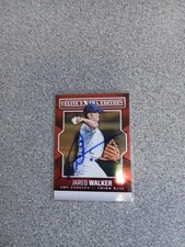 Jared Walker Signed In Person 2014 Panini Elite Extra Edition Rc A11