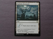 2023 MTG Rare Land "Nephalia Drownyard" NM+ Magic Card #0344 LCC DIMIR MILL LAND