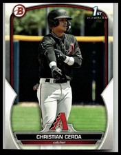 2023 Bowman #BP-56 Christian Cerda 1st Bowman Arizona Diamondbacks