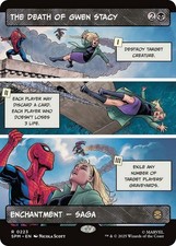 Gwen Stacy [Borderless Foil] #202 Prices | Magic Marvel Spider-Man
