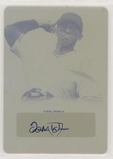 2020 Leaf Valiant Portrait Printing Plate Yellow 1/1 Jordan Westburg Auto 4t6