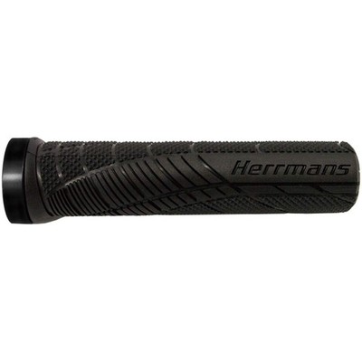 Herrmans Sharklock 130Mm X 22Mm Black Hm-2099-0567 Bicycle Grips_