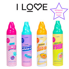 I Love Cosmetics Whipped Shower Foam Body Wash 250ml 4 Fragrances