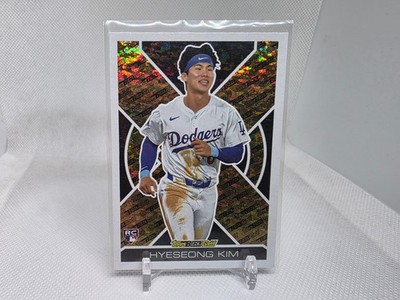 2025 Topps Update Black Gold #BG-14 Hyeseong Kim Los Angeles Dodgers RC