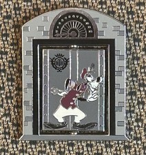 Disney Donald & Goofy Elevator Shaft Tower Of Terror Hollywood Tower Spinner Pin