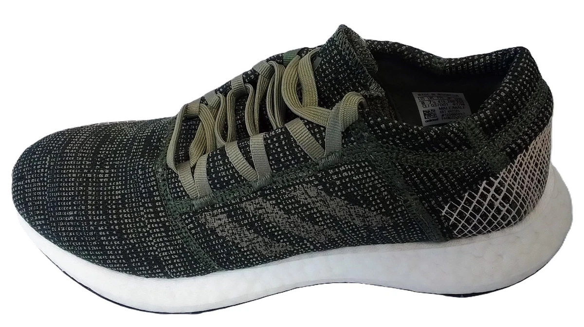 adidas gazelle silver green womens adidas Pureboost 5 Running Shoes - White/Silver METALLIC/SPARK