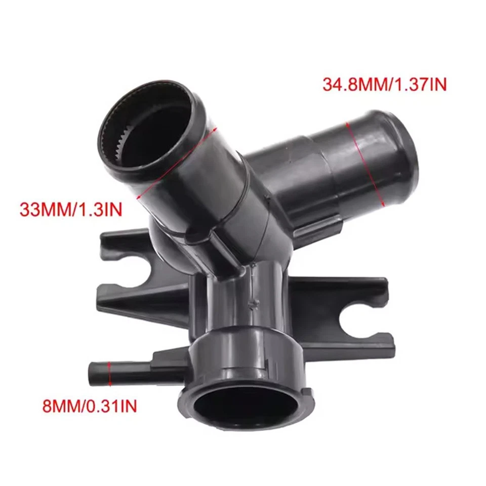 Radiator Engine Coolant Filler Neck 25329-F9100 For Hyundai Accent Kia Rio 18-13 - Image 4 of 4