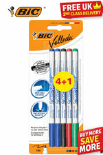 Image of Whiteboard Pens Fine Bullet Tip Slim Marker Drywipe White Board Pens Pack of 5