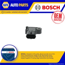 MAP Sensor fits CHEVROLET CRUZE 1.4 2010 on Manifold Pressure Bosch 12592525 New