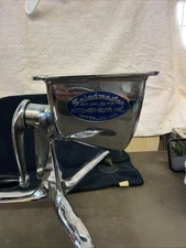 Vintage Saladmaster Hand Crank Food Processor Shredder Chopper with 5 Cones