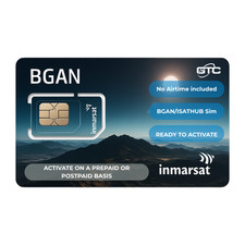 Inmarsat BGAN Satellite SIM Card | Global Coverage | Prepaid & Postpaid Plans
