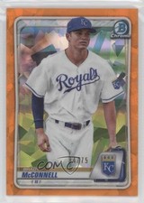 2020 Bowman Chrome Sapphire Edition Orange 34/75 Brady McConnell #BCP-54 9b3