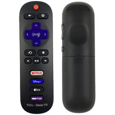 New Genuine TCL TV Remote Control 21001-00071 HBO Max Apple TV Disney Key