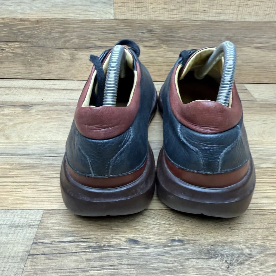 Винтажный Giraudon Sport мужчин размер 8 Нью-Йорк туфли многоцветный кожаные кроссовки - Изображение 3 из 4