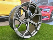 4x 19 Inch 5x112 Audi Rs6 Perf Style Gun Metal Half Matt Wheels : Pour Q7