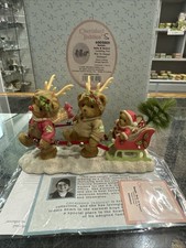 Cherished Teddies Ronnie Ruby & Robert 4005869 Signed NIB✨