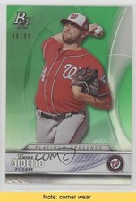 2016 Bowman Platinum Presence Green 48/99 Lucas Giolito #PP-10 READ 0m8