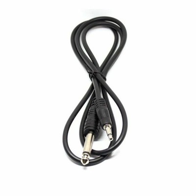 Befaco 3,5mm TS Mini-Klinkenstecker auf 6,3mm TS Klinkenstecker Patchkabel (1,0m, Pack...
