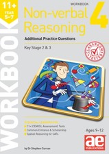 Image of 11+ Non-verbal Reasoning Year 5-7 Workbook 4 by Andrea F Richardson