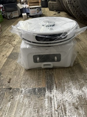 Tesvor Robotic Vacuum Cleaner Bagless Cordless White with Docking Station