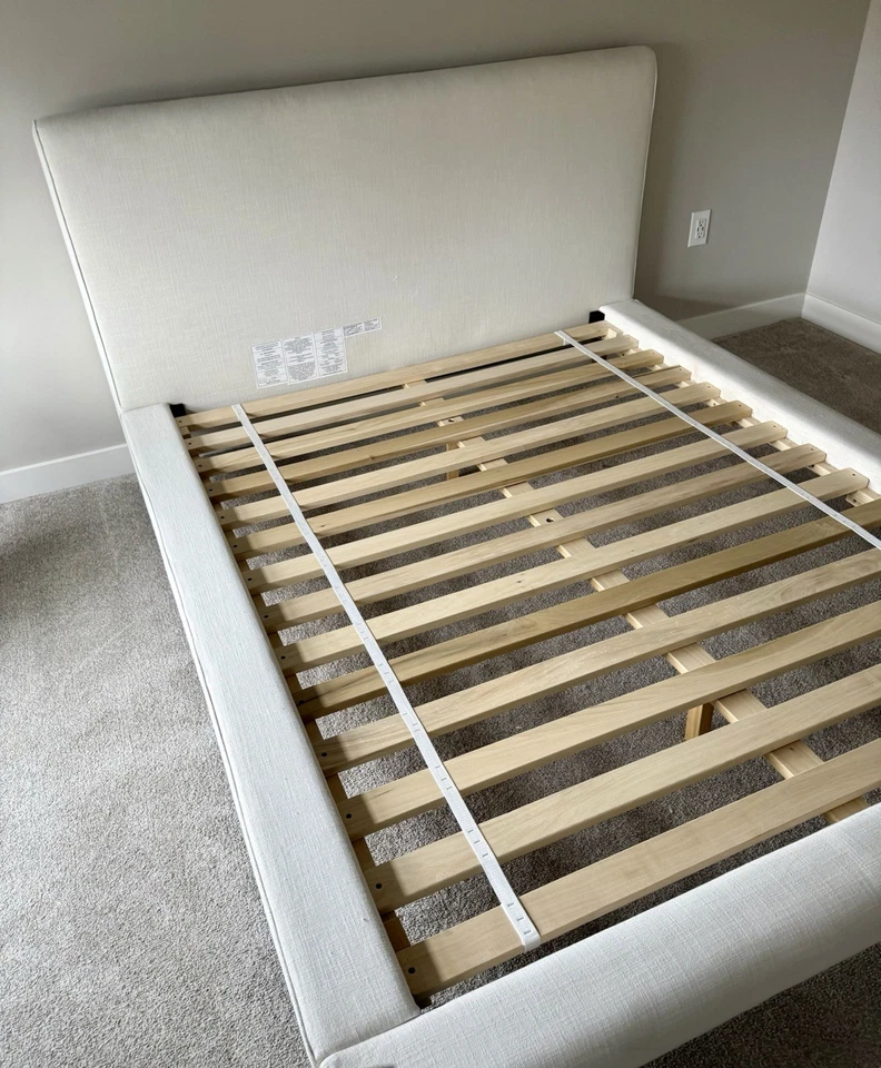 West Elm Queen Bed - Image 2 of 4