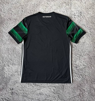 Adidas Feyenoord Rotterdam Away Jersey 2017 Green Black Climacool