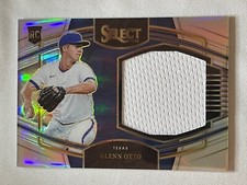 Glenn Otto RC 2022 Panini Select Horizontal Jumbo Swatches /250 #HRJS-GO Rookie