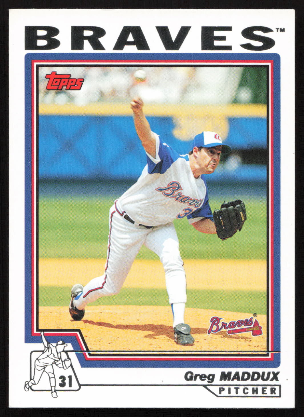2004 Topps Opening Day #60 Greg Maddux     Atlanta Braves Card