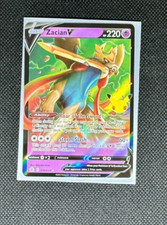 Zacian V 016/025 NM Ultra Rare Celebrations Pokemon Card Free Ship
