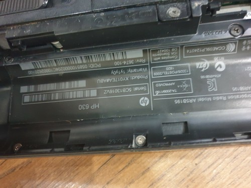 E1126 HP 630 15.6inch Intel Core i3 1GB Ram (Spares Repairs) smashed screen - Picture 12 of 12