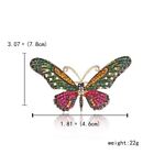 Butterfly Animal Pearl Crystal Brooch Pin Women Jewelry Wedding Bridal Wholesale