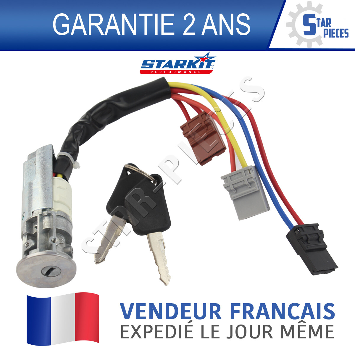SERRURE ANTIVOL DE DIRECTION CITROEN AX 2 SAXO ZX 96084980