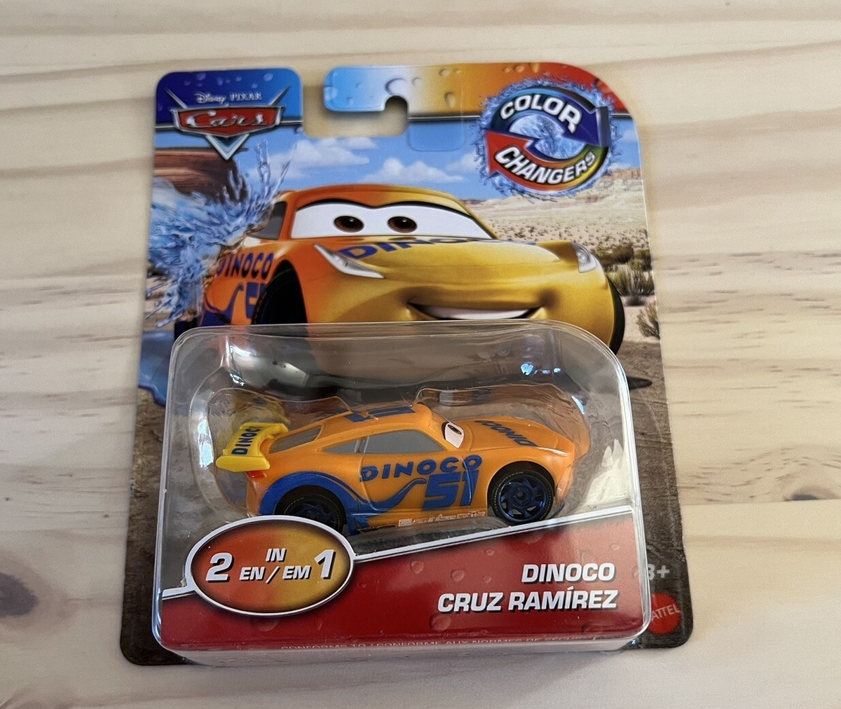 Disney Pixar Cars Color Changers Dinoco Cruz Ramirez 2021 NEW