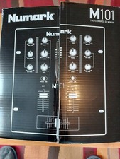 numark dj mixer m101 2 chanel dj mixer , comes with all leads,manual, power supp