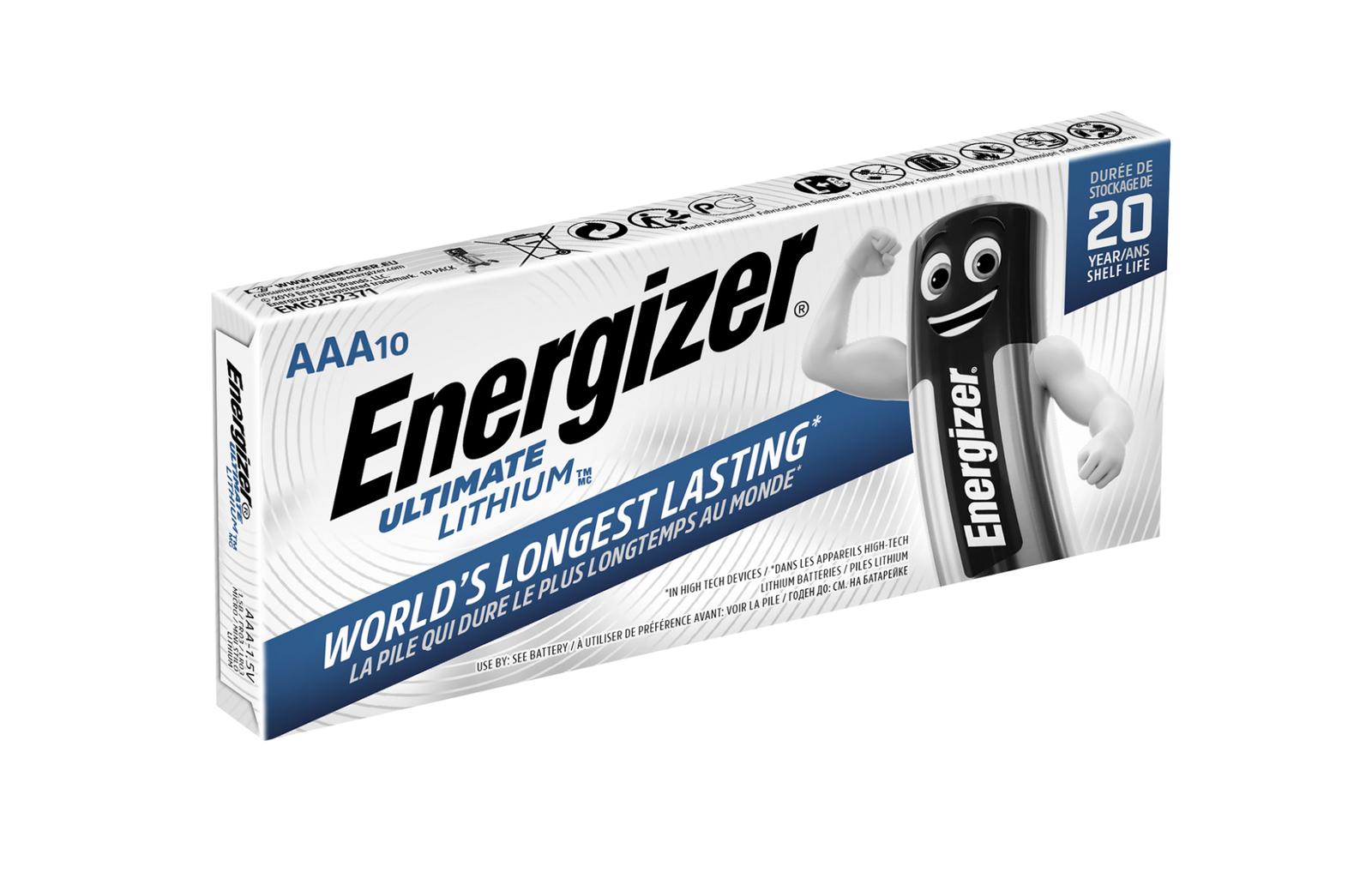 Thumbnail - 4x10er Pack-energizer Ultimate Lithium Batterie Aaa-micro L92 Lr03